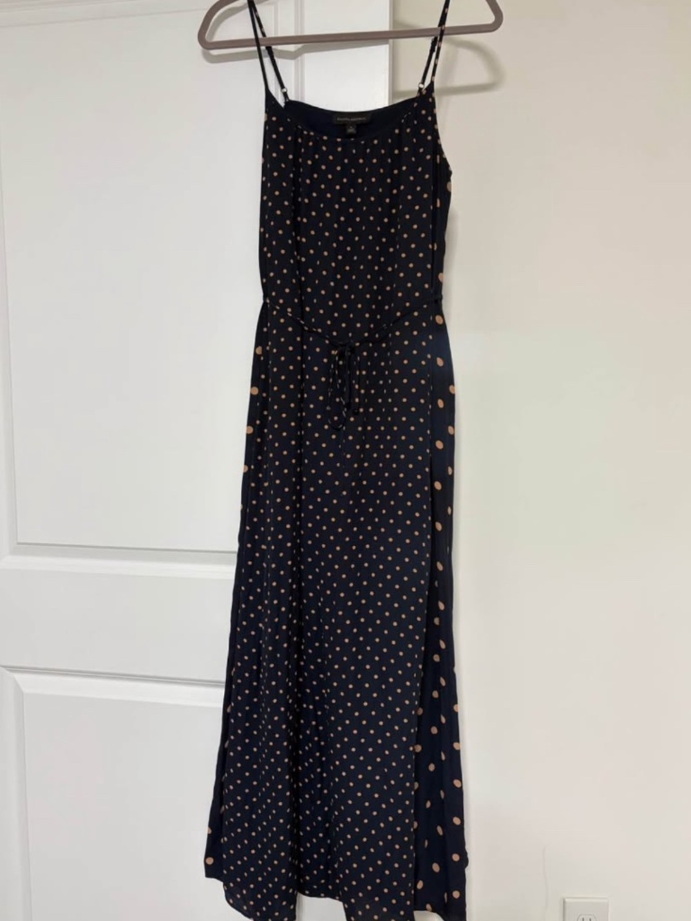 Banana Republic Polka Dot Maxi Dress Size 6